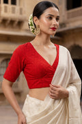The Jewel Of Elegance Hakoba Blouse