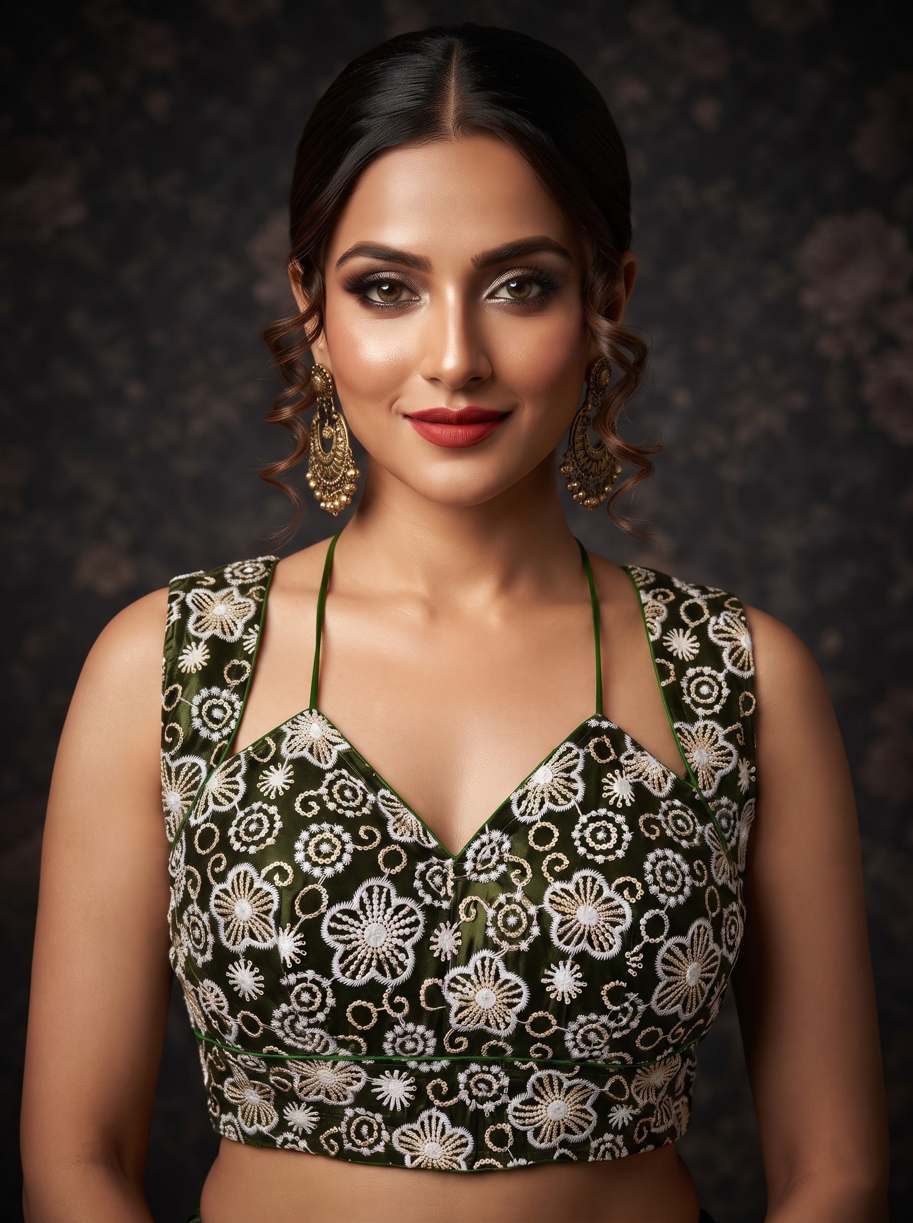 The Glam Edit Vichitra Silk Blouse