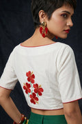 Hibiscus(Designer Blouse)