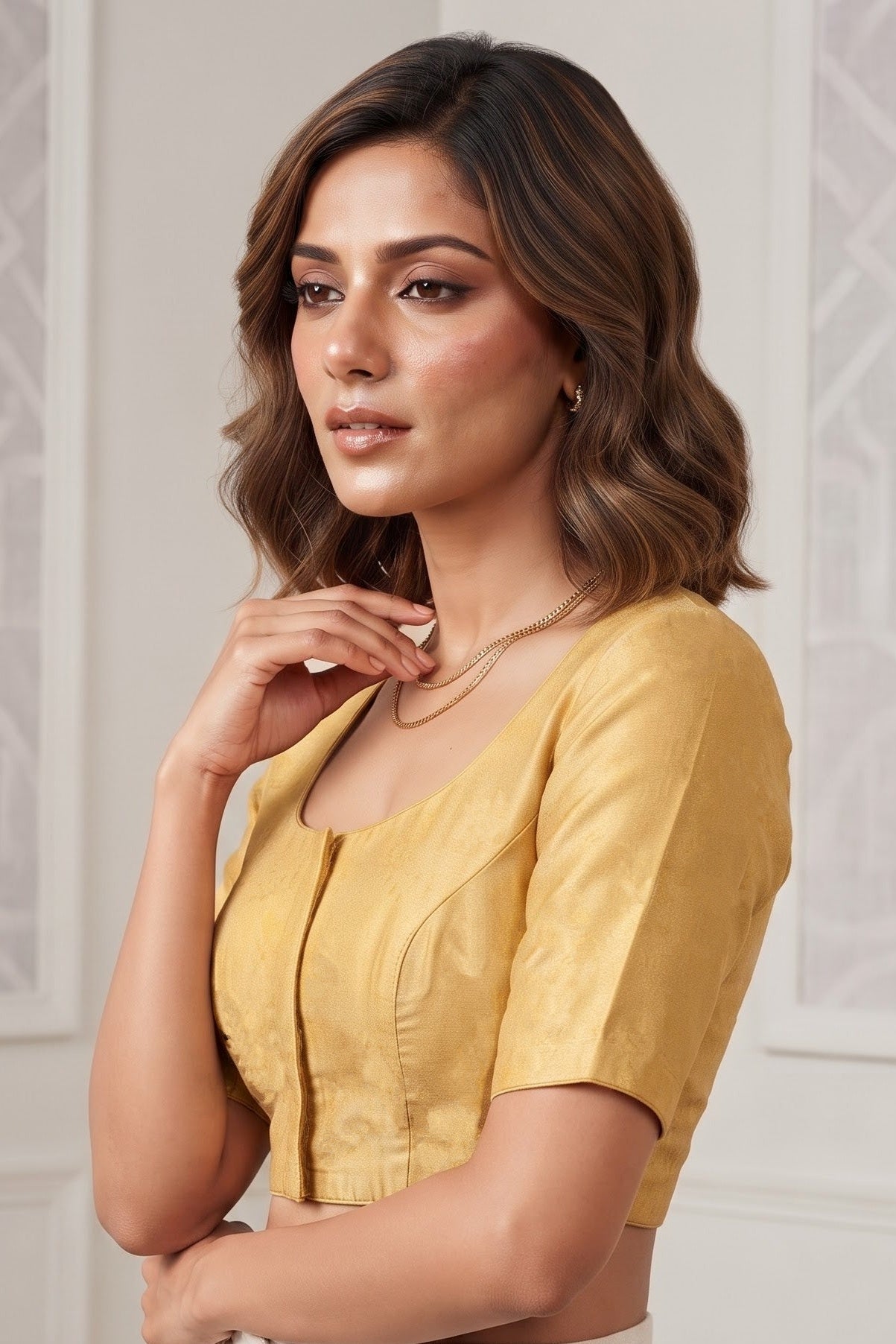 Beyond Ordinary - Tissue Designer  Blouse