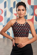 Too Hot to Be Basic – Ajrakh Blouse