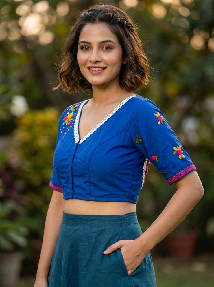 Beyond The Weave - Handwork Blouse
