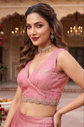 Shades Of Rose-Fendy Silk Blouse