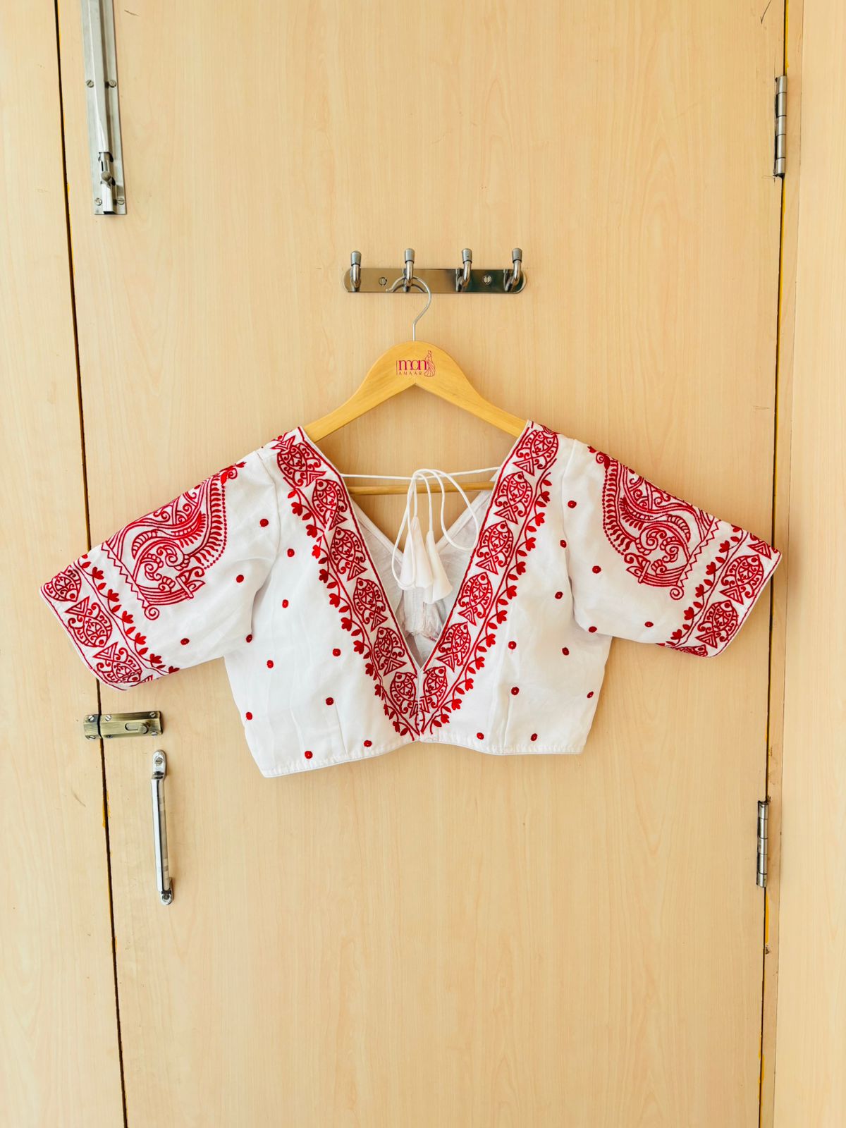 Queen of Water Vichitra Silk Blouse